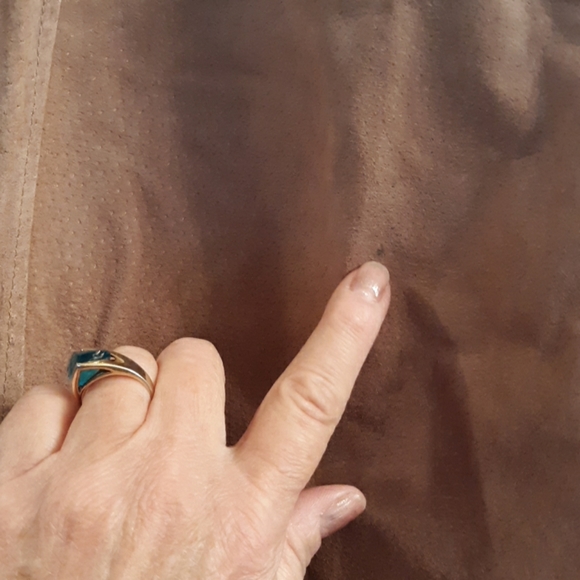 Chadwicks Suede Leather Pants. Size 6L. - Picture 3 of 7